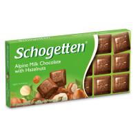 Шоколад Schogetten Alpine with Milk Hazelnuts 100 g