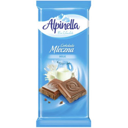 Шоколад Alpinella Mleczna молочний 90 г Шоколад Alpinella Mleczna молочний 90 г