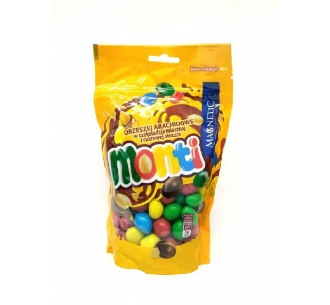 Драже Monti orzeszki arachidowe w czekoladzie 240 g