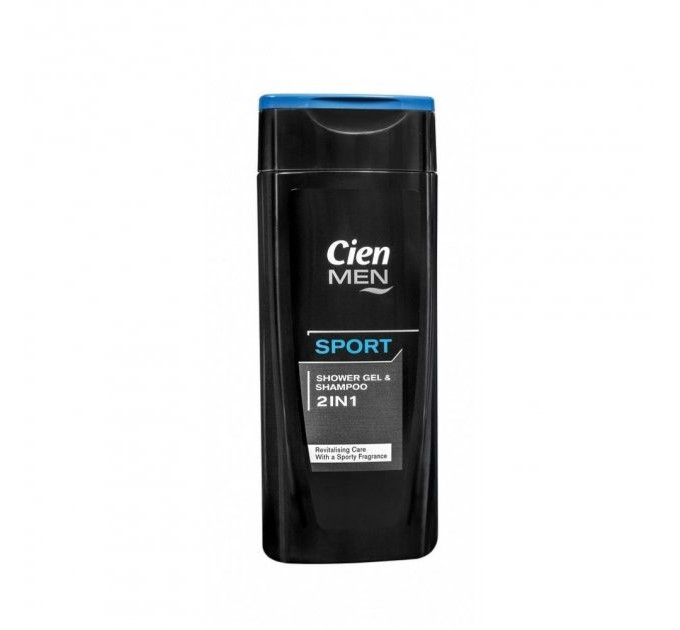 Гель для душу чоловічий 2 в 1Cien Men Sport 300 мл