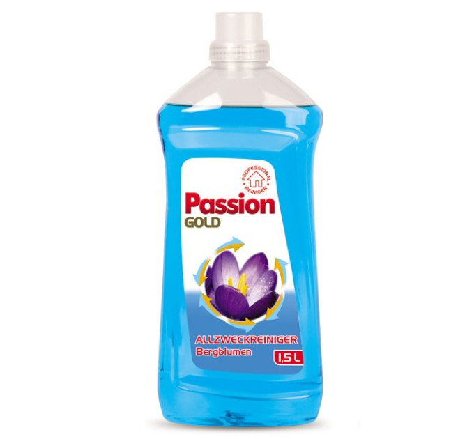 Моющая жидкость для полов Passion Gold Allzweckreiniger Bergblumen 1,5 л