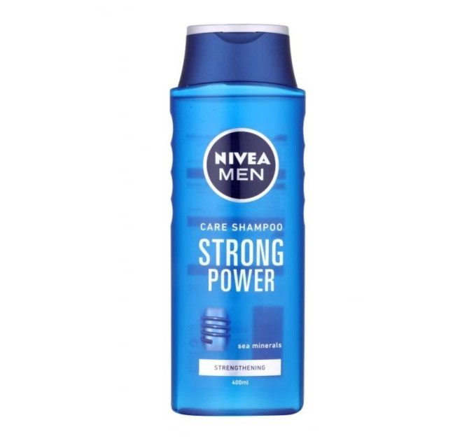 Nivea Men Strong Power укрепляющий шампунь, 400 мл