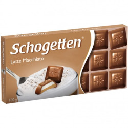 Шоколад Schogetten Latte Macchiato 100 г.