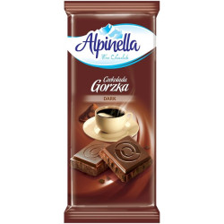 Шоколад Alpinella Gorzka чорний 90 г Шоколад Alpinella Gorzka чорний 90 г