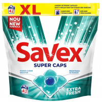 Капсули для прання Savex Super Caps Extra Fresh 4 42 шт. (3800024046919)