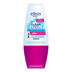 Антиперспирант Elkos Roll-On 50 мл Clear & Safe Антиперспирант Elkos Roll-On 50 мл Clear & Safe