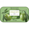 Твердое мыло Gallus Creme Seife Olive 90 гр Оливка