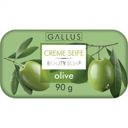 Твердое мыло Gallus Creme Seife Olive 90 гр Оливка Твердое мыло Gallus Creme Seife Olive 90 гр Оливка