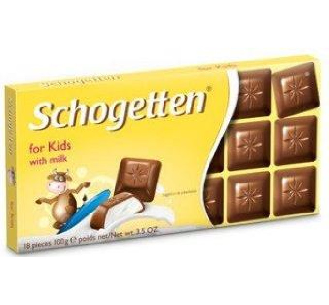 Шоколад Schogetten For Kids 100 гр.