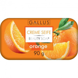 Твердое мыло Gallus Creme Seife Orange 90 гр Апельсин Твердое мыло Gallus Creme Seife Orange 90 гр Апельсин