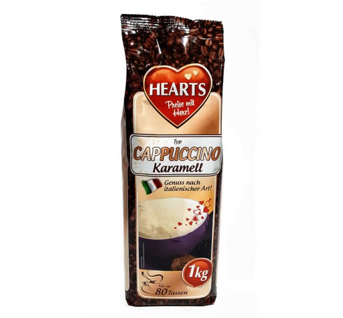 Капучино Hearts Cappuccino Karamell 1 кг