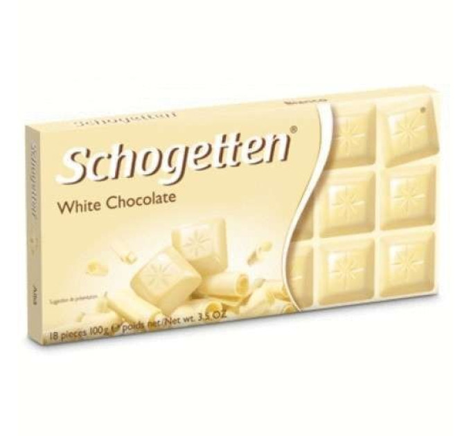 Шоколад Schogetten White Chocolate 100 г.