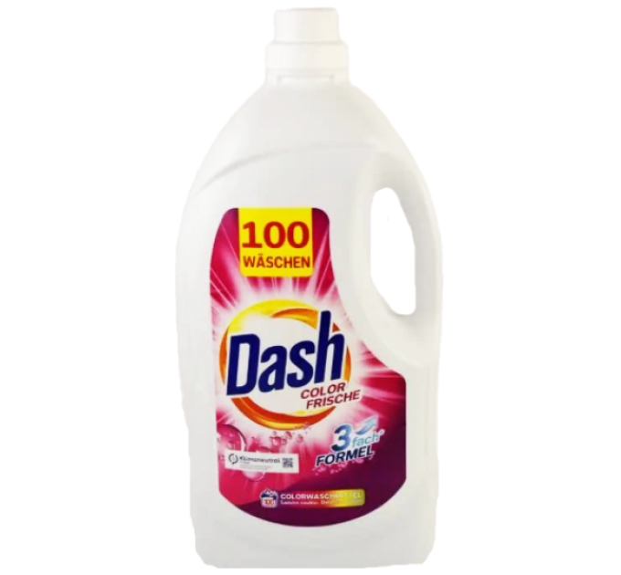 Гель для прання Dash Color Frische, 5 л (100 прань)