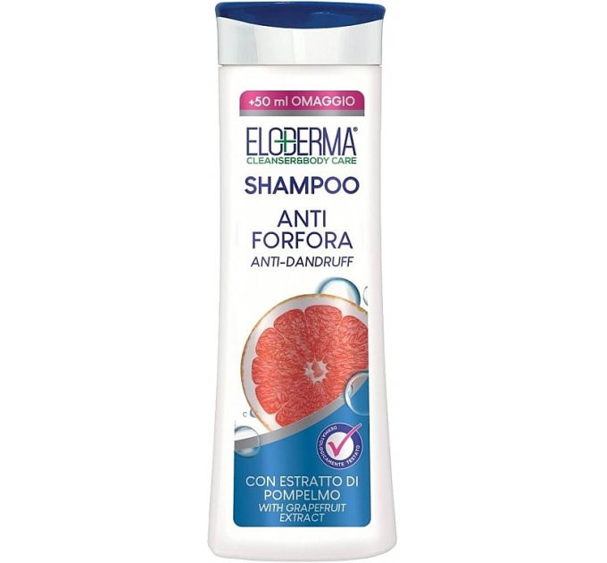 Шампунь проти лупи з екстрактом грейпфрута - Eloderma Anti-Dandruff Hair Shampoo With Crapefruit Extract 300ml