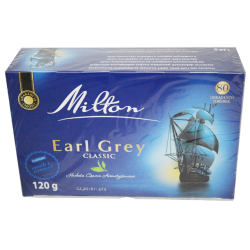 Чай Milton Earl grey Classic, 80 пакетів 120 г Чай Milton Earl grey Classic, 80 пакетів 120 г