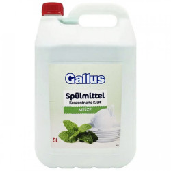 Средство для мытья посуды Gallus Spulmittell Minze Duft Мята 5л