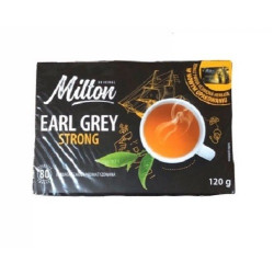 Чай міцний чорний з бергамотом Milton (80шт) 120г Чай міцний чорний з бергамотом Milton (80шт) 120г