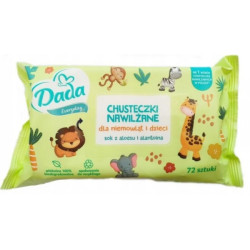 Вологие салфетки Dada Everyday детские, 72 шт. Вологие салфетки Dada Everyday детские, 72 шт.