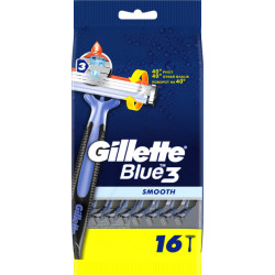 Бритви одноразові Gillette Blue 3 Smooth 16 шт (7702018552719) Бритви одноразові Gillette Blue 3 Smooth 16 шт (7702018552719)