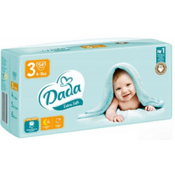 Подгузники Dada Extra Soft 3 (4-9 кг) 54 шт (5903933668956) Подгузники Dada Extra Soft 3 (4-9 кг) 54 шт (5903933668956)