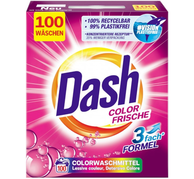 Порошок для стирки Dash Color Frische 6 кг (4012400502387)