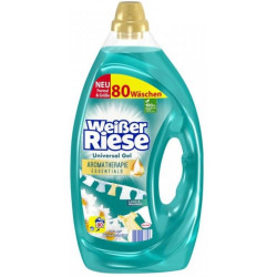 Гель для стирки Weiber Riese Universal Aromatherapie Lotus & Mandelöl 4 л 80 циклов стирки Гель для стирки Weiber Riese Universal Aromatherapie Lotus & Mandelöl 4 л 80 циклов стирки