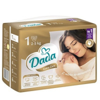 Підгузки дитячі DADA Extra Care 1 Newborn 2-5 кг 26 шт (5903933668482)