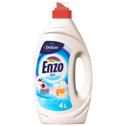 Гель для прання білого одягу Deluxe Enzo White 4 л. Гель для прання білого одягу Deluxe Enzo White 4 л.